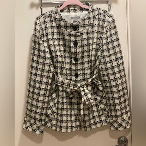 Ann Taylor blazer/coat with belt